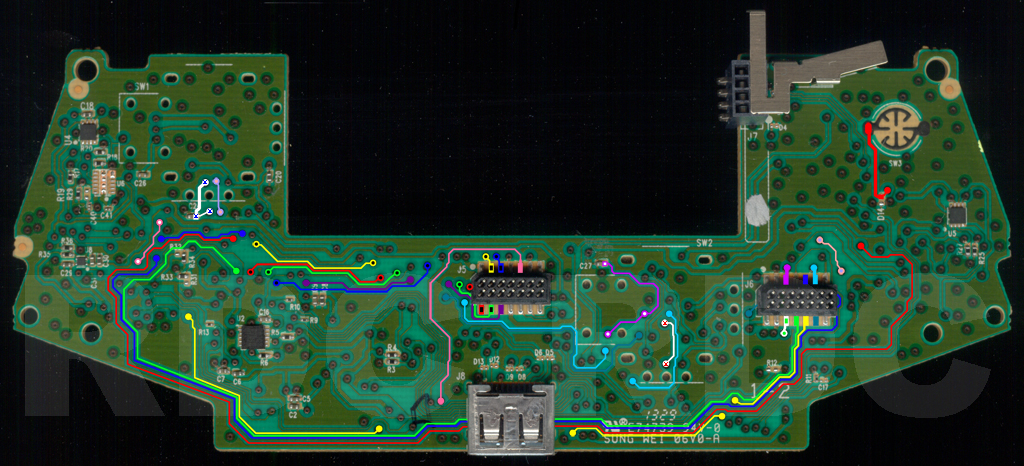 Xb1 Controller Pcb Scans Traces And