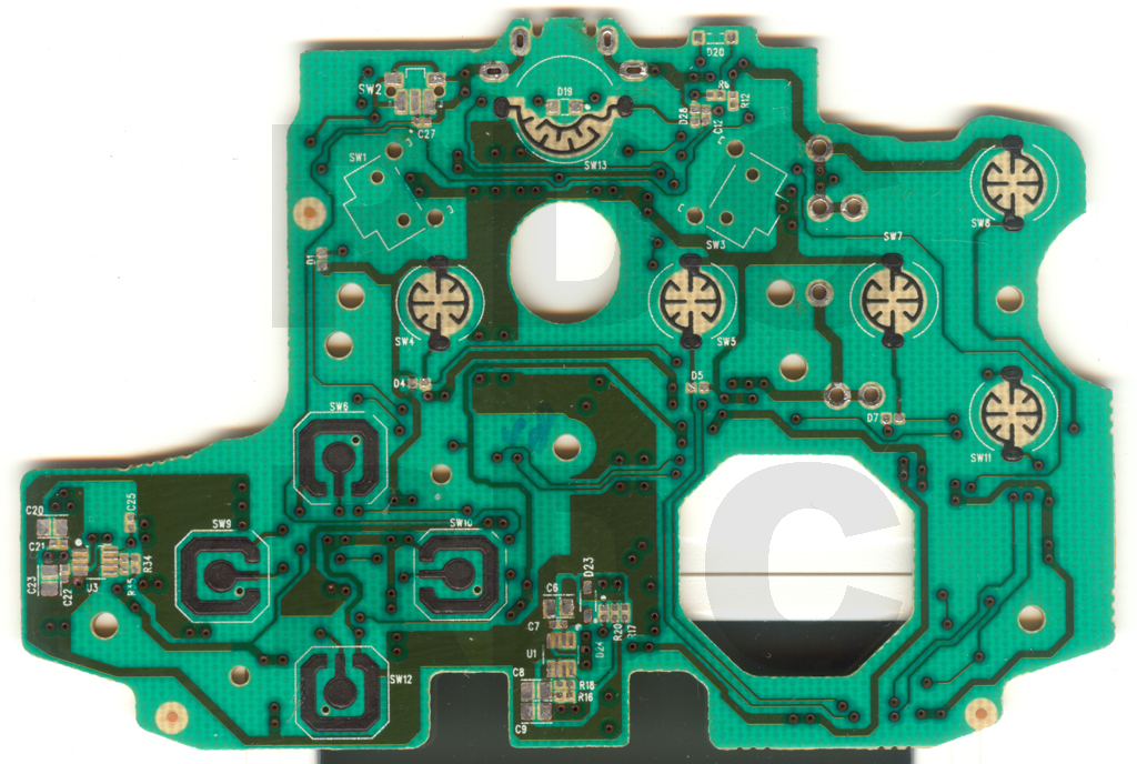 Xb1 Controller Pcb Scans Traces And Info 1537